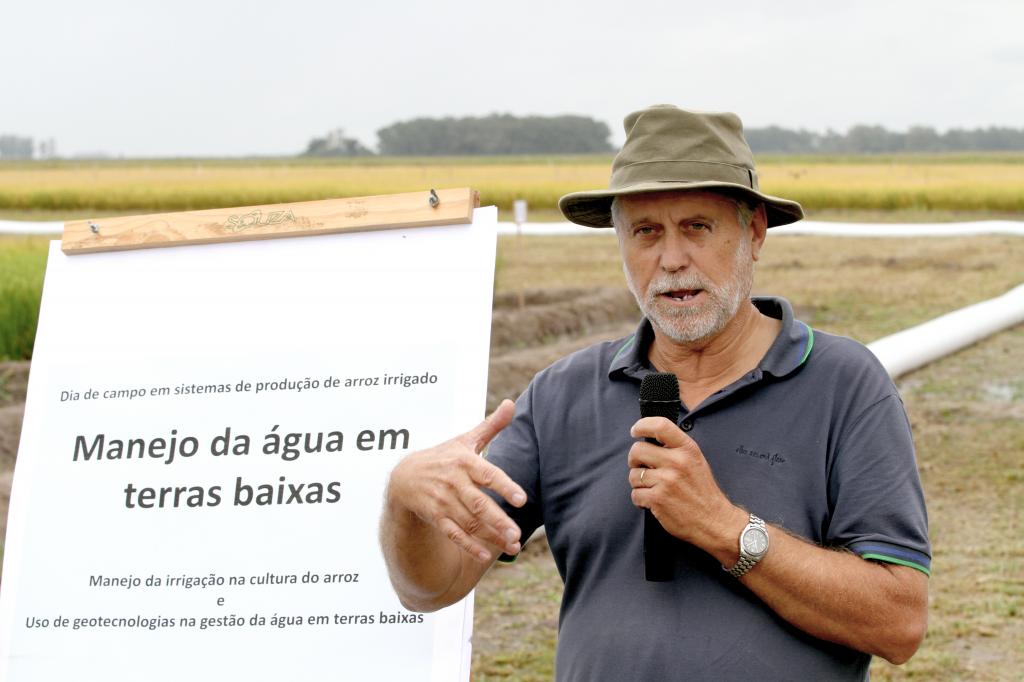 Uso de modelos de sistematização do solo em terras baixas terá Jornada Técnica