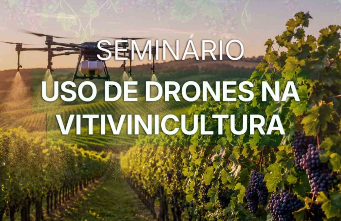 Sindag promove seminário online sobre drones na vitivinicultura