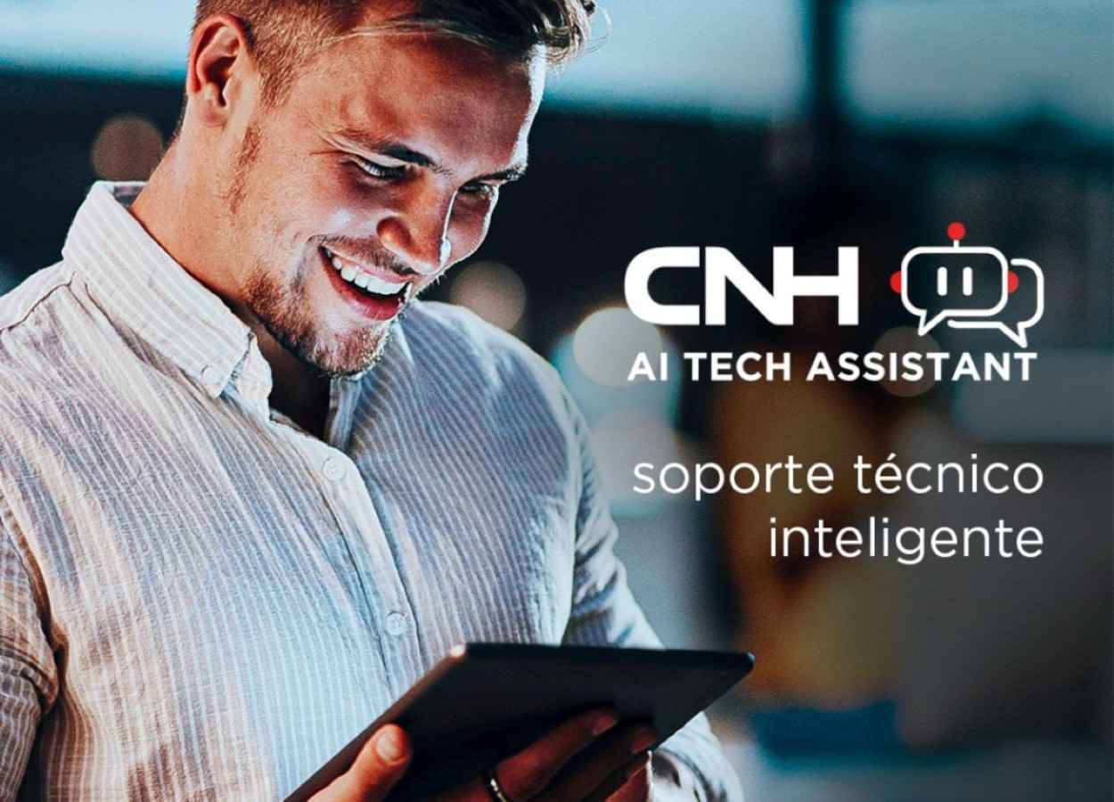 CNH lança assistente técnico com inteligência artificial para concessionárias