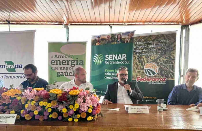 Federarroz lança a Colheita do Arroz 2026 na Expointer 2025