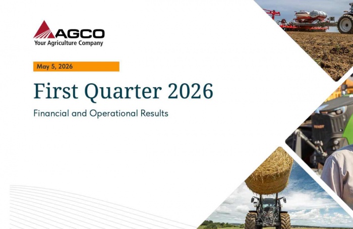 AGCO eleva vendas no trimestre e revisa lucro de 2026