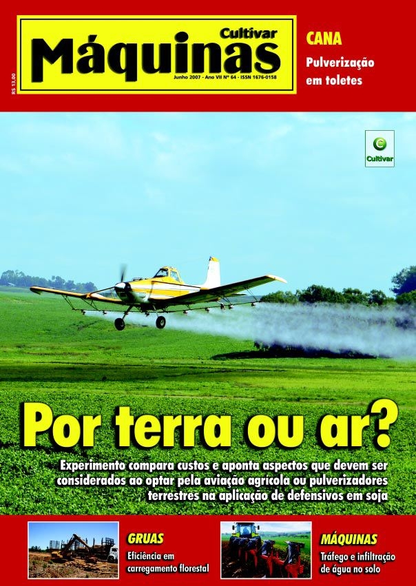 Pulverização Aérea x Terrestre