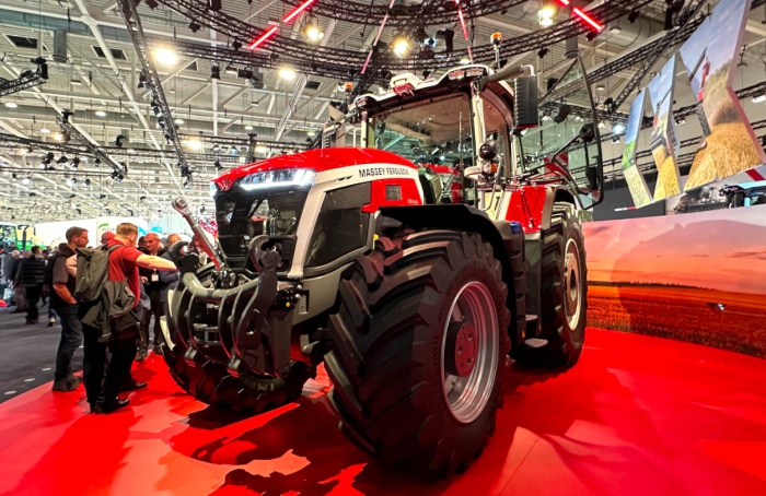 Massey Ferguson launches MF 9S Series tractors at Agritechica