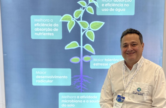 Acadian Plant Health tem novo diretor de vendas e formuladores para o Brasil e o Paraguai