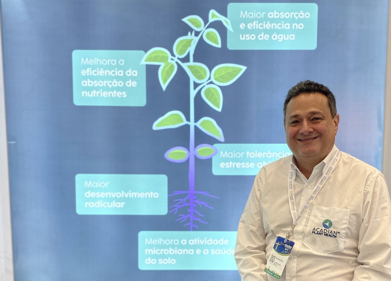 Acadian Plant Health tem novo diretor de vendas e formuladores para o Brasil e o Paraguai