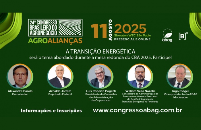 CBA 2025 mostra papel do agro na transição energética