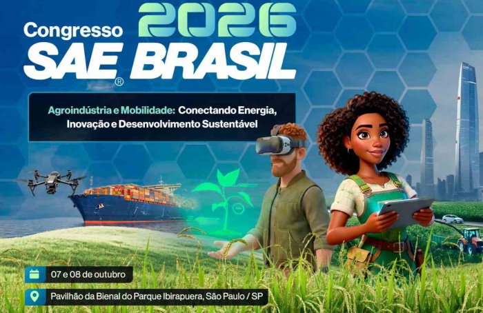 Congresso SAE Brasil 2026 debate desafios do Agro 4.0