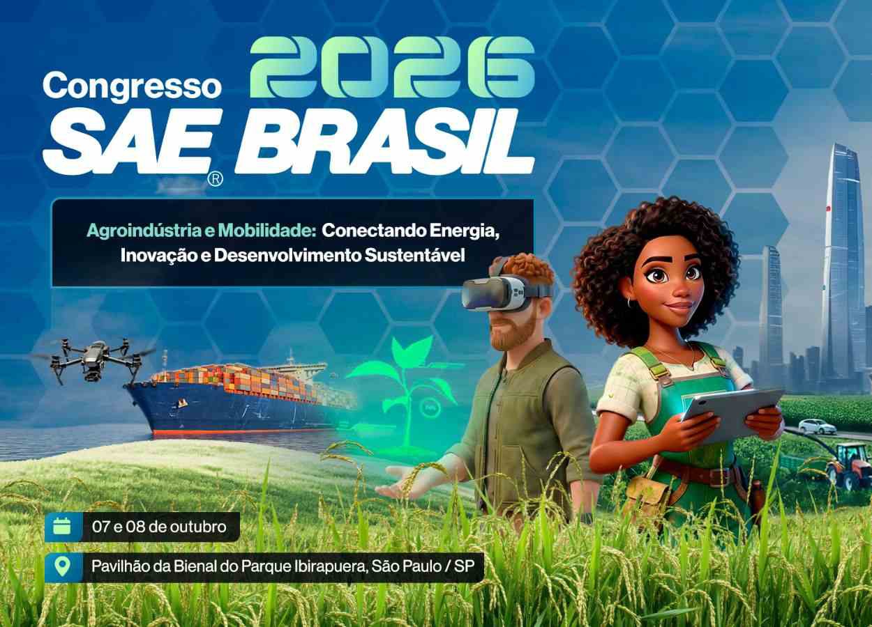 Congresso SAE Brasil 2026 debate desafios do Agro 4.0