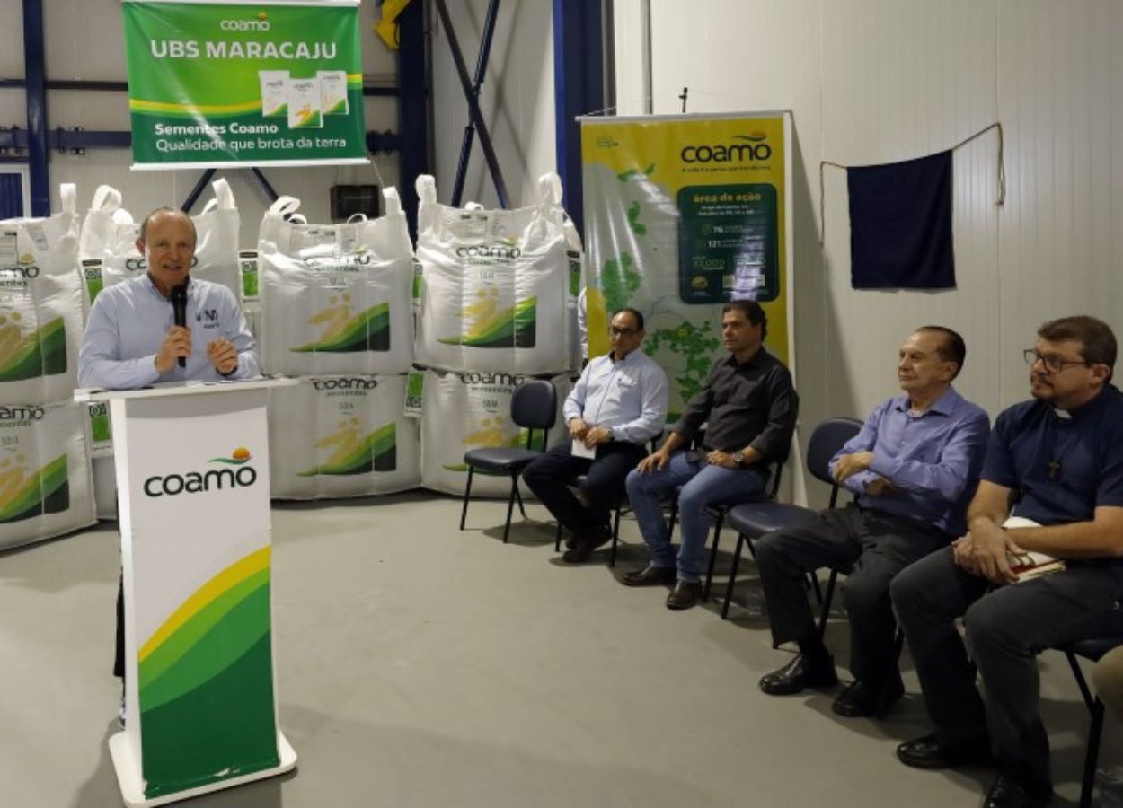 Coamo inaugura unidades de beneficiamento de sementes em MS