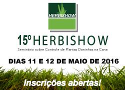 Inscrições para o 15º Herbishow estão abertas