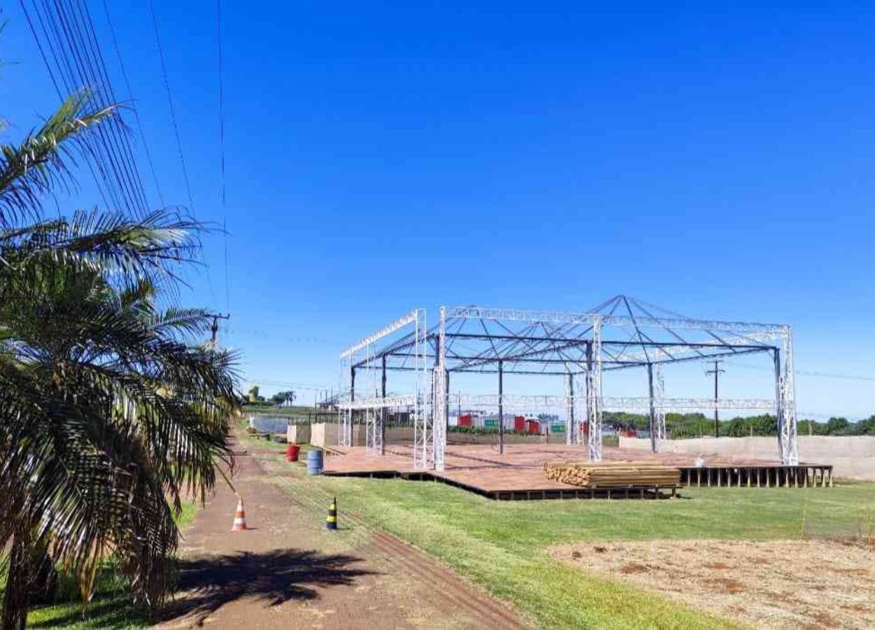 Show Rural autoriza montagem antecipada de estandes