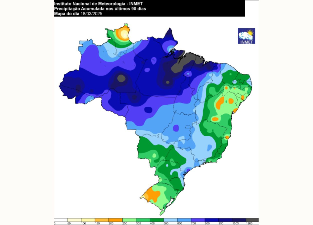 Verão 2024-2025 foi o sexto mais quente no Brasil desde 1961