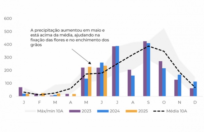 Produção de café do Vietnã deve subir 8,3% na safra 25/26