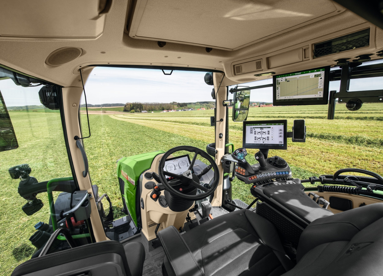 Trator Fendt 620 Vario - Cabina