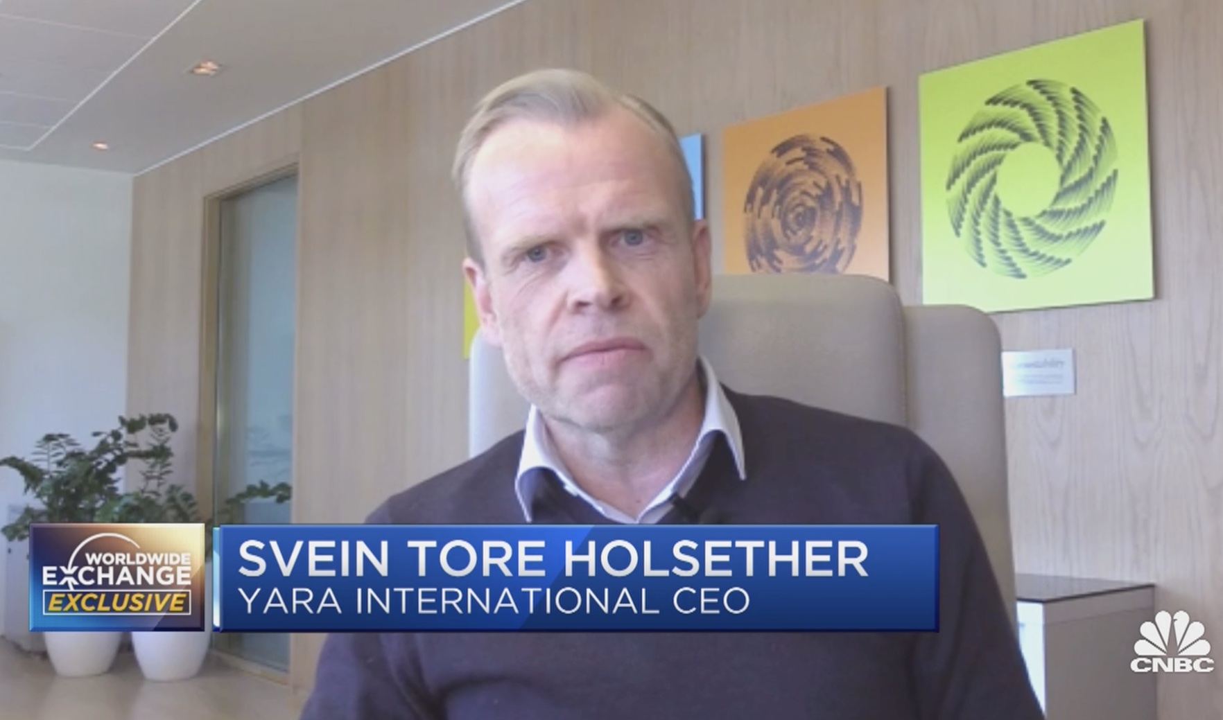 Svein Holsether sugere três formas de reduzir a dependência da Rússia