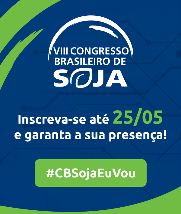 CBSoja 2018 - Prazo para inscrição antecipada até 25/05