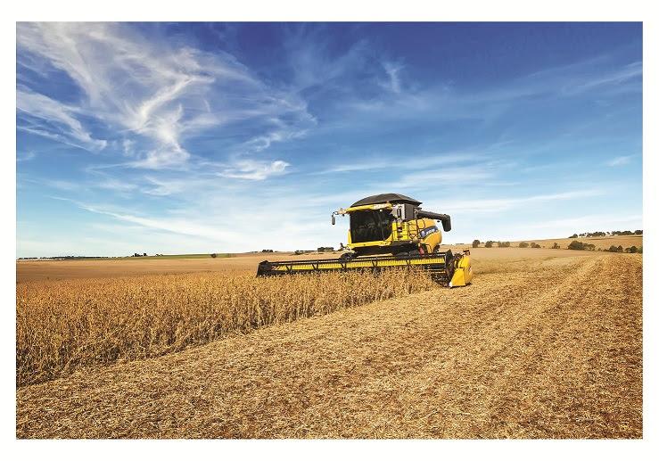 New Holland leva aos Campos Gerais máquinas que preservam qualidade dos grãos