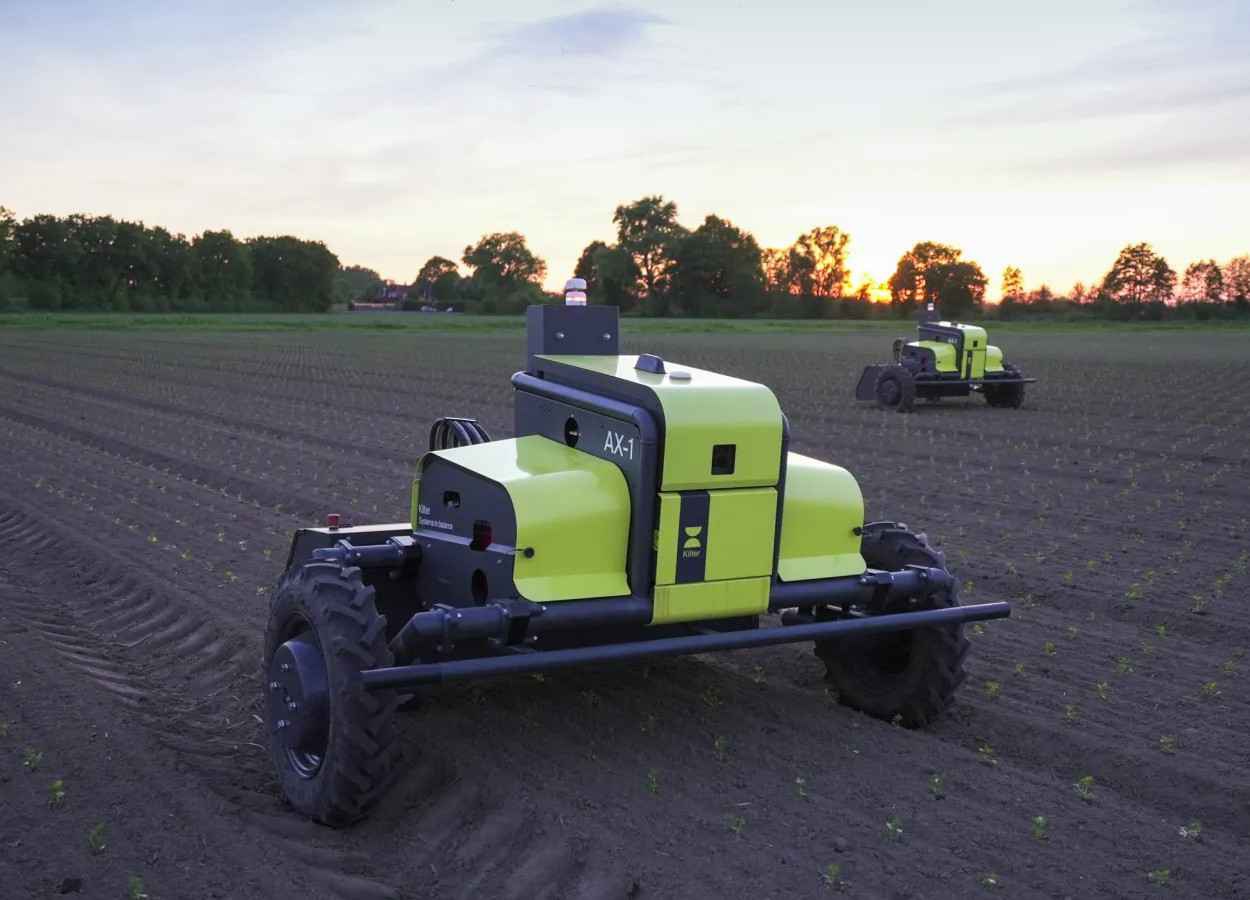 Kubota lidera aporte para ampliar robô de pulverização ultrasseletiva