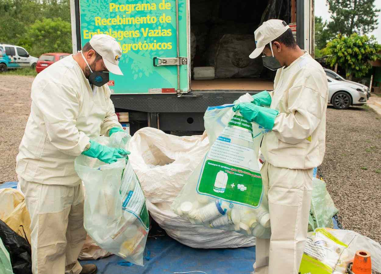 Recogida de envases vacíos se extiende a la región sur de Rio Grande do Sul.