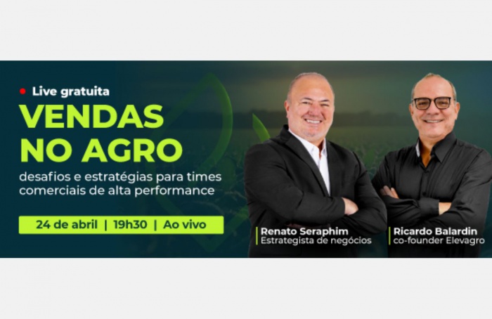 Elevagro realiza live sobre estratégias de vendas no agro