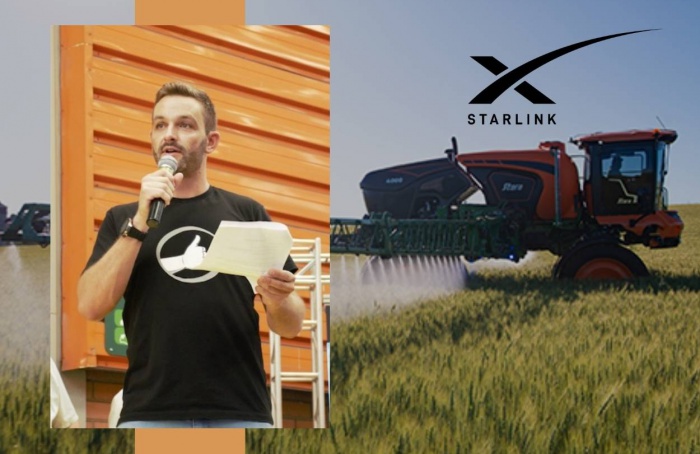 Máquinas da Stara passam a ter internet via Starlink