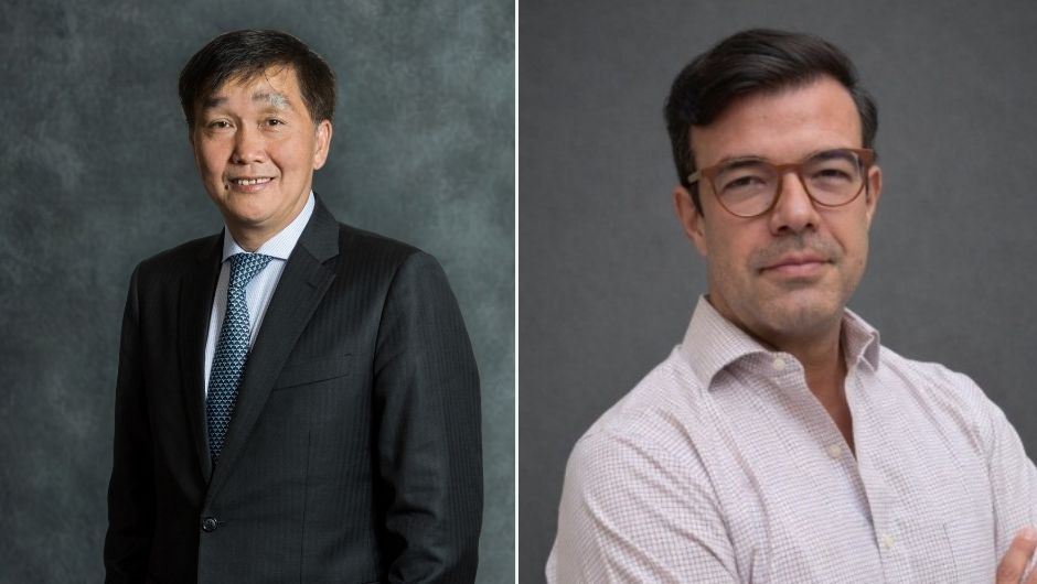 Hongsheng Liu e&nbsp;João Aleixo