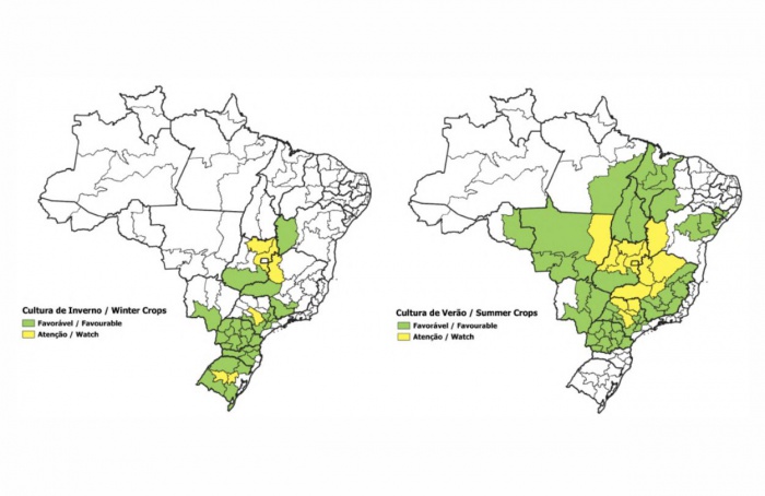Boletim da Conab aponta impacto do clima nas lavouras em junho