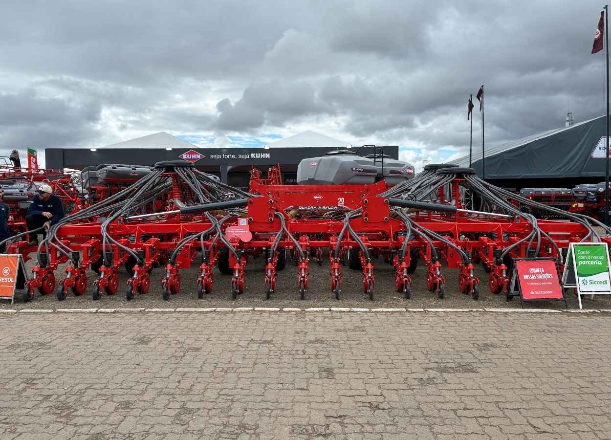 Kuhn destaca semeadura de precisão e pulverização na Expointer