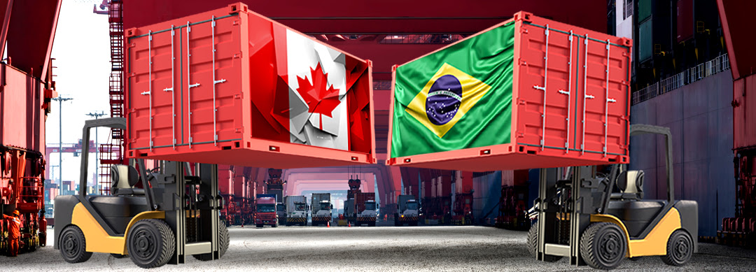 Comércio entre Brasil e Canadá mantém tendência de alta no primeiro semestre de 2023