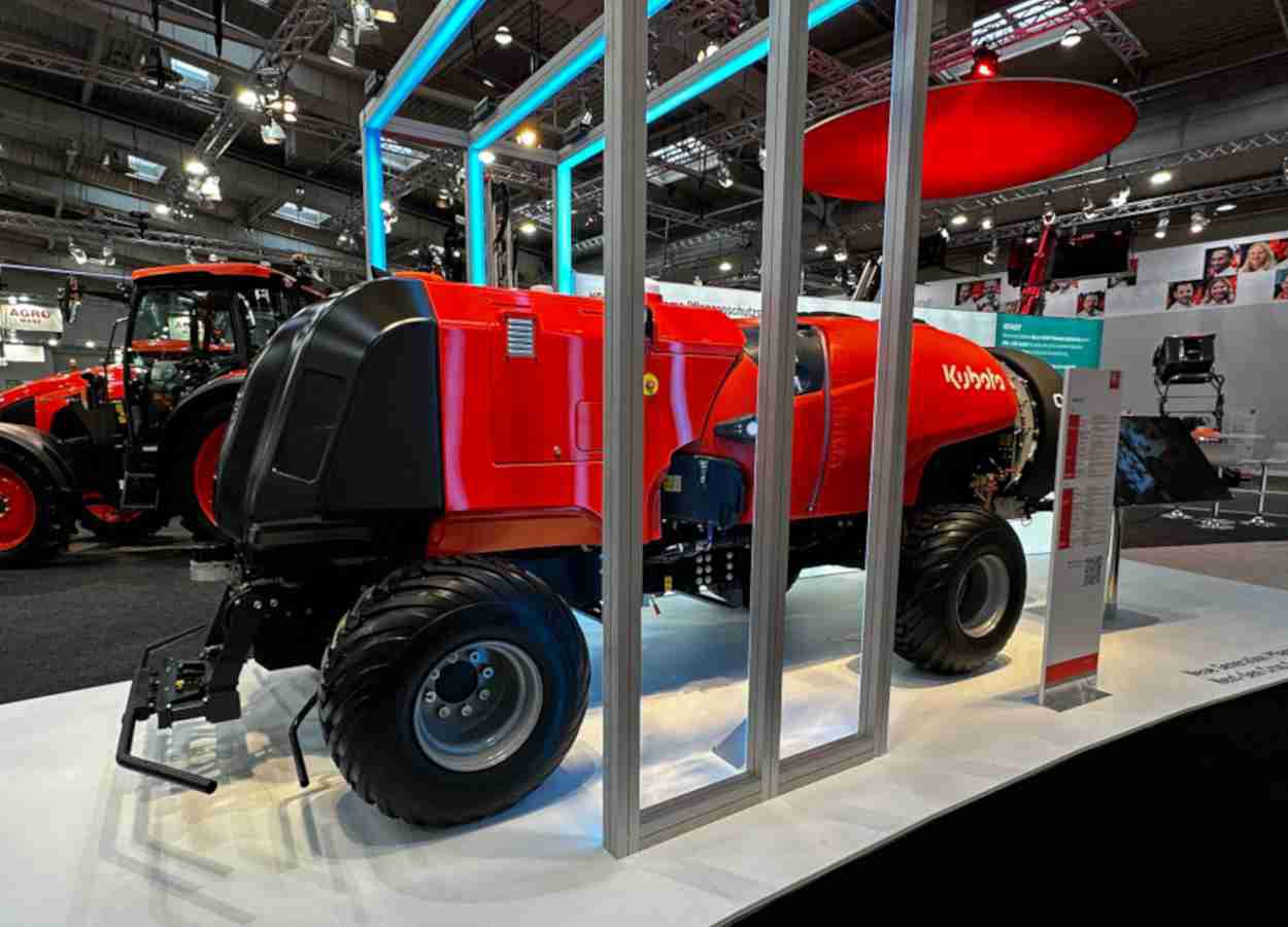 Kubota stellt Kfast und den autonomen M7004 auf der Agritechnica 2025 vor