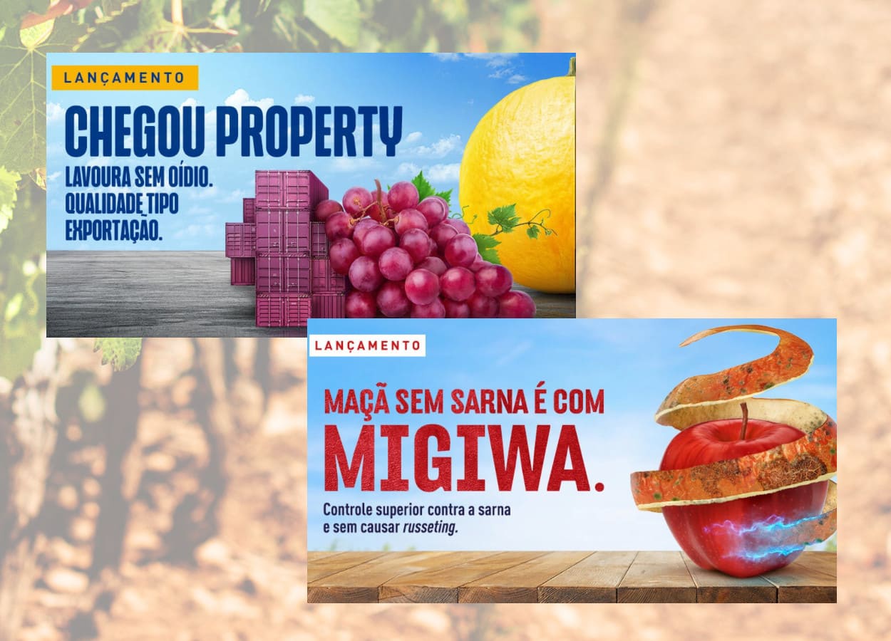 Ihara lança fungicidas inéditos para maçã, uva, melão e manga