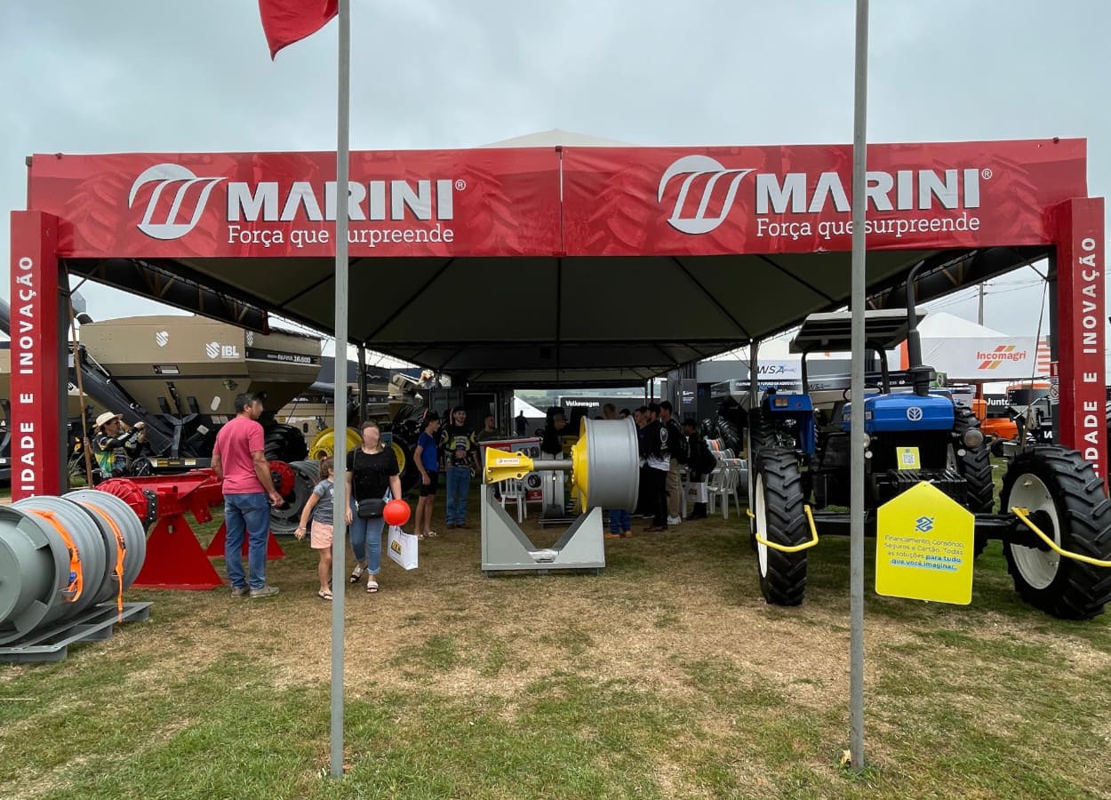 Marini destaca la innovación y la tecnología en Expodireto 2025
