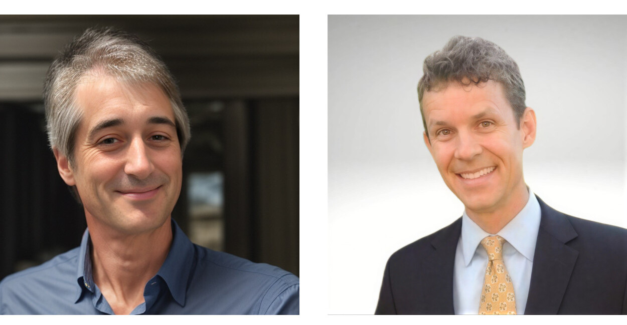 Carlo Materazzo e&nbsp;Britton Worthen