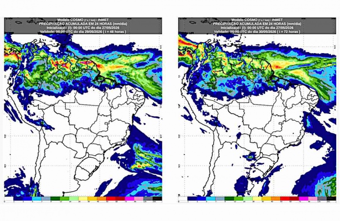 Frio persiste no Sul, Sudeste e Centro-Oeste do Brasil