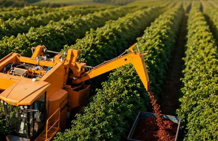 Colheita de café arábica avança para 74% na área da Expocacer