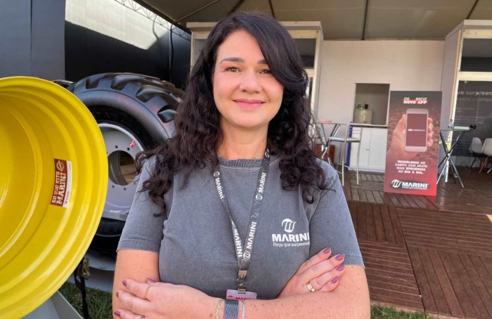 Marini destaca soluções para tração e rodados na Agrishow 2026