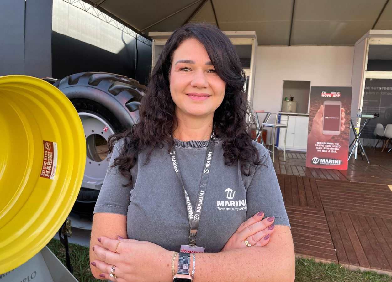 Marini destaca soluções para tração e rodados na Agrishow 2026