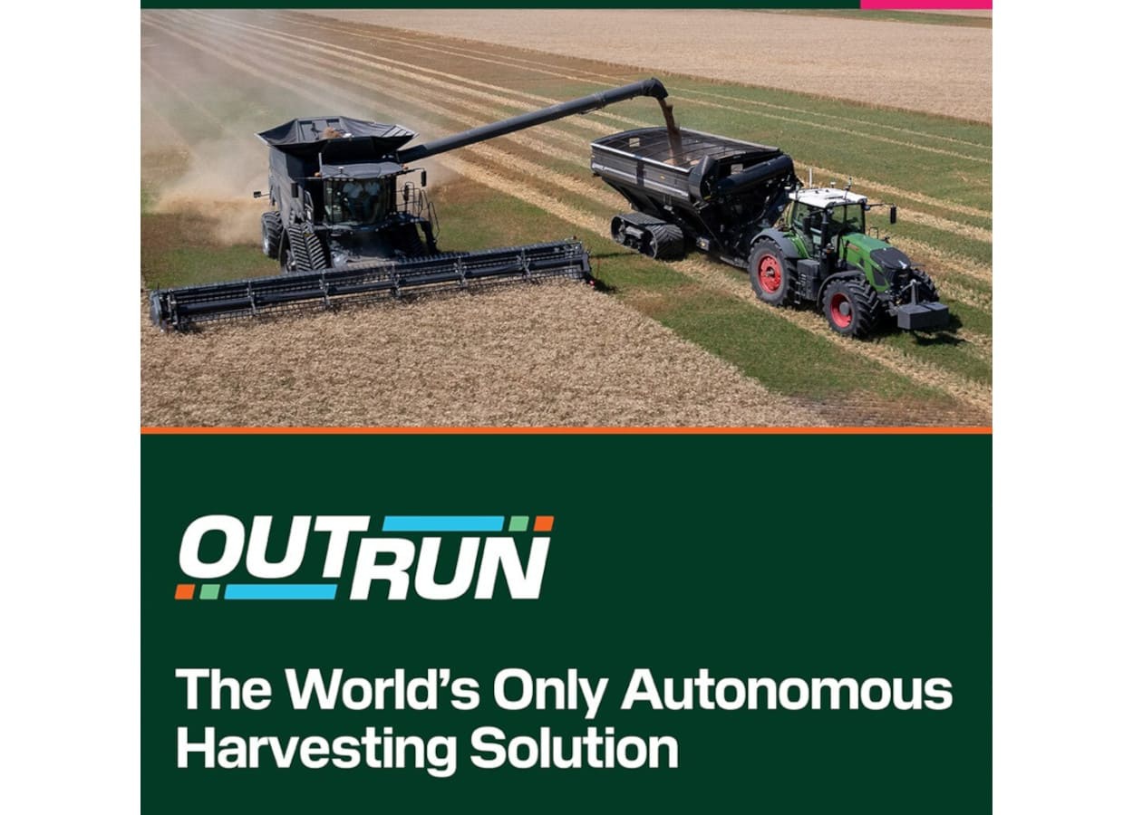 OutRun, da AGCO, premiado por inovação em automação na colheita