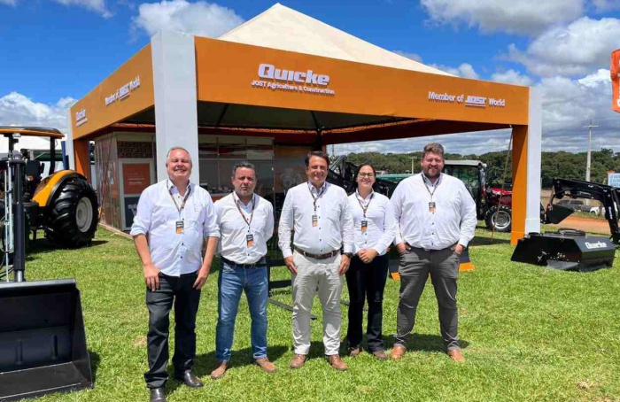 Quicke Brasil apresenta Série V no Show Rural 2026