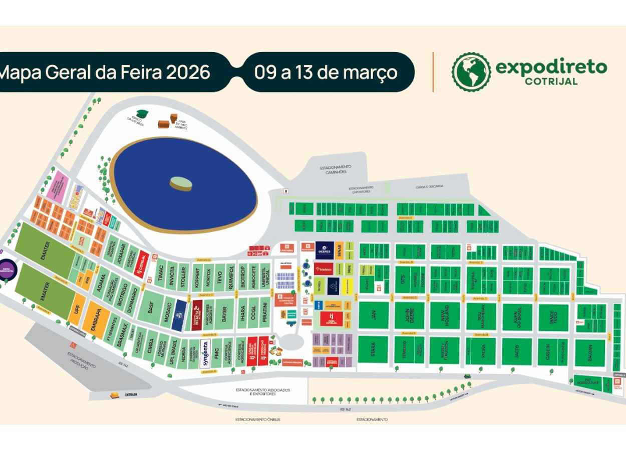 Expodireto Cotrijal começa hoje com expectativa de até 300 mil visitantes