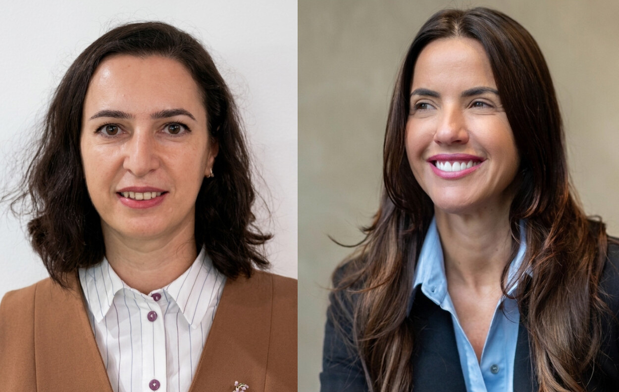 Olga Maksimova e&nbsp;Adriana Boock