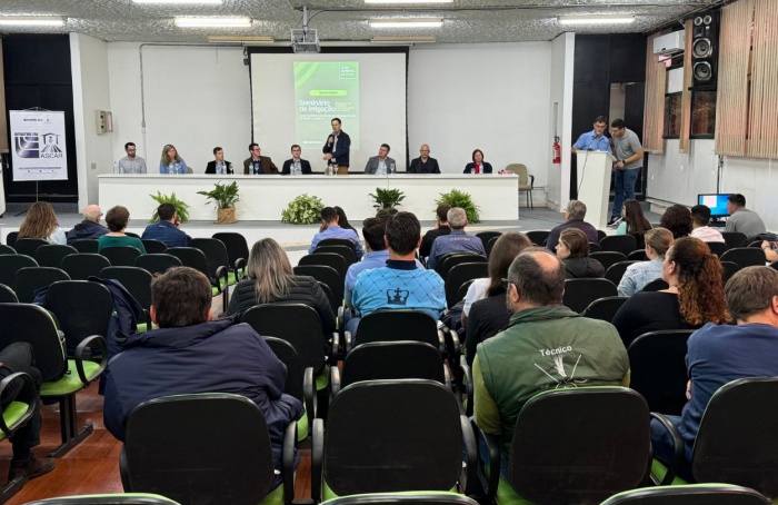 Seminário em Santa Maria (RS) destaca importância da irrigação para garantia de produção e renda