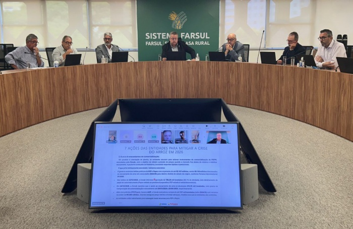 Entidades do RS articulam reação à crise do arroz