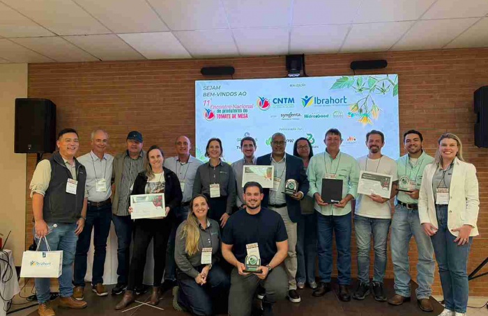 Produtores de tomate são reconhecidos por boas práticas