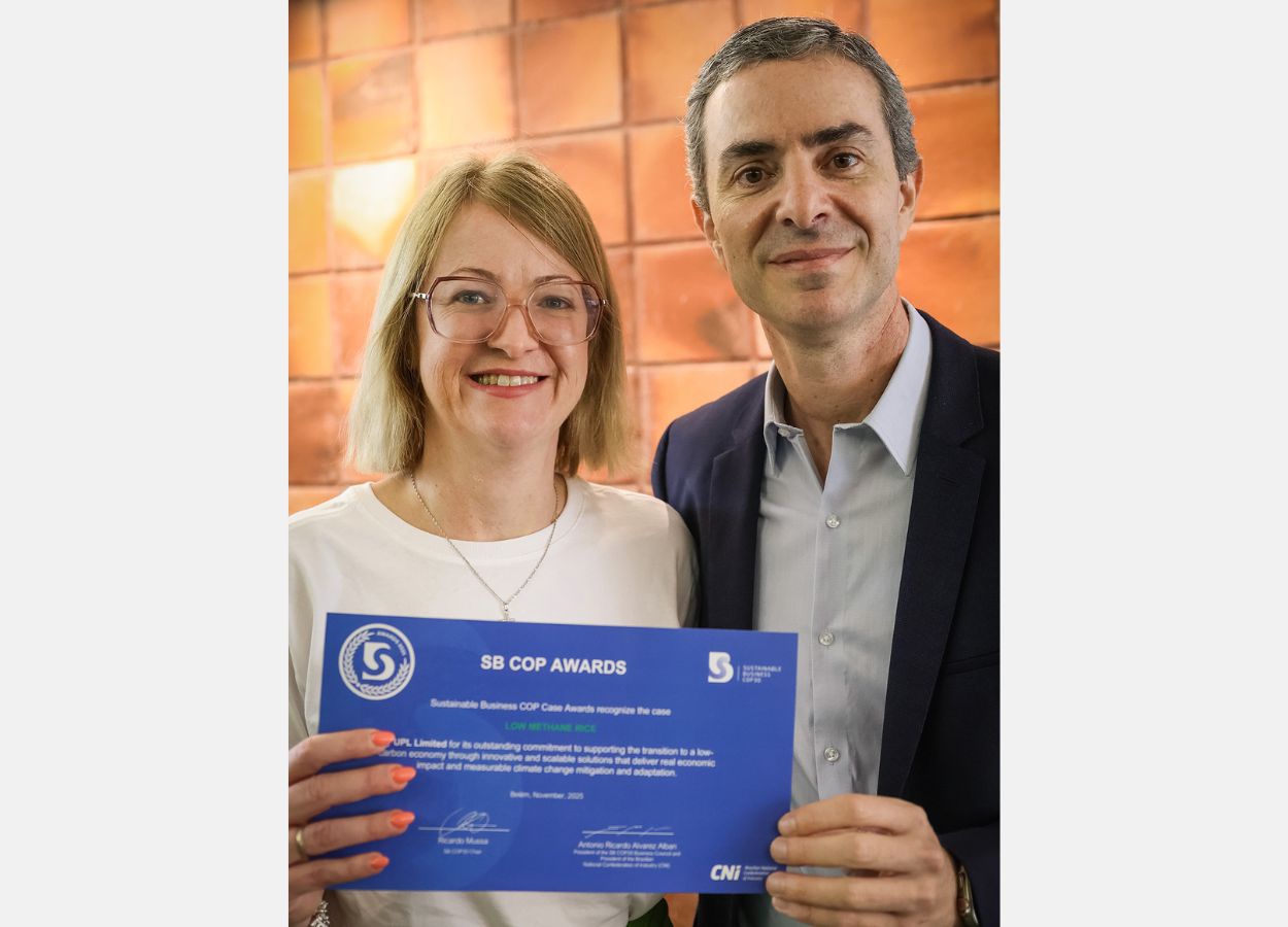 Projeto da UPL vence prêmio global SBCOP na COP30