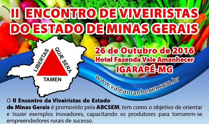 ABCSEM realiza Encontro de Viveiristas em Minas Gerais