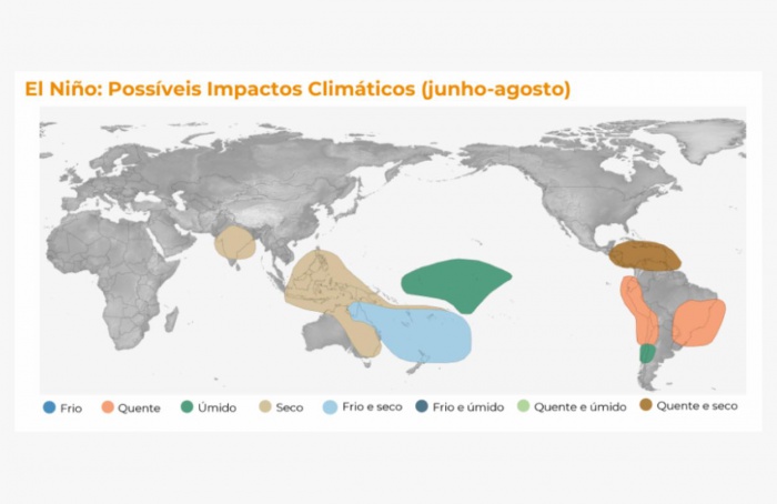 El Niño altera cenário das safras sul-americanas