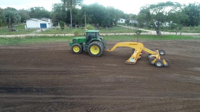 Área da Abertura Oficial da Colheita do Arroz está sendo preparada