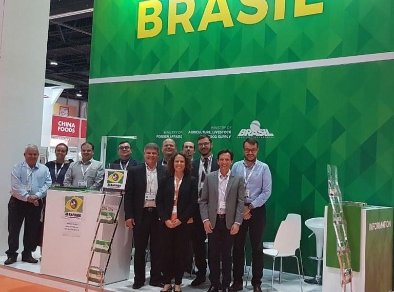 Pavilhão brasileiro em feira no Oriente Médio atrai negócios