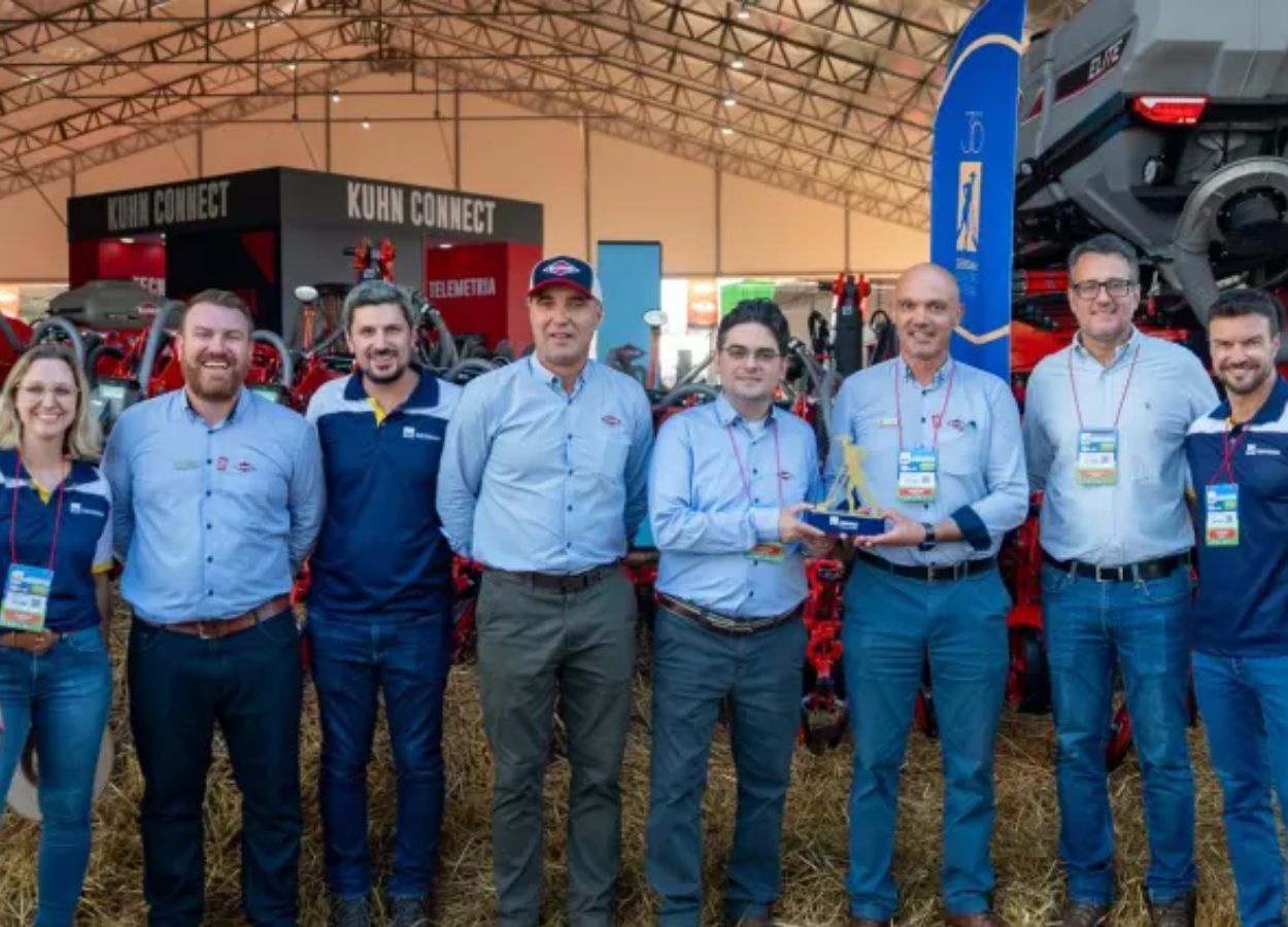 Plantadeira Elite da Kuhn recebe prêmio Gerdau 2025